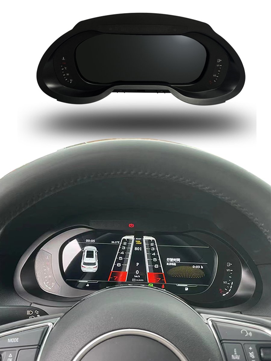 Digital Dashboard Panel Virtual Instrument Cluster CockPit LCD Speedometer for Audi Q5 A4L A5 A4 S4 RS4 S5 RS5 Apple Carplay