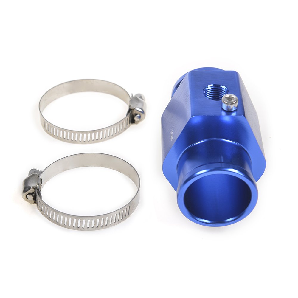 Car Modification Accessories Water Temperature Tee Water Temperature Meter Accessories General Tee 26-40mm Blue/black