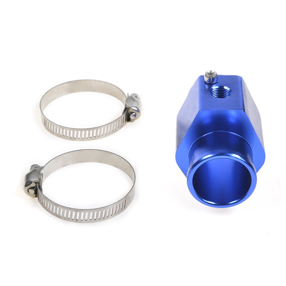 Car Modification Accessories Water Temperature Tee Water Temperature Meter Accessories General Tee 26-40mm Blue/black