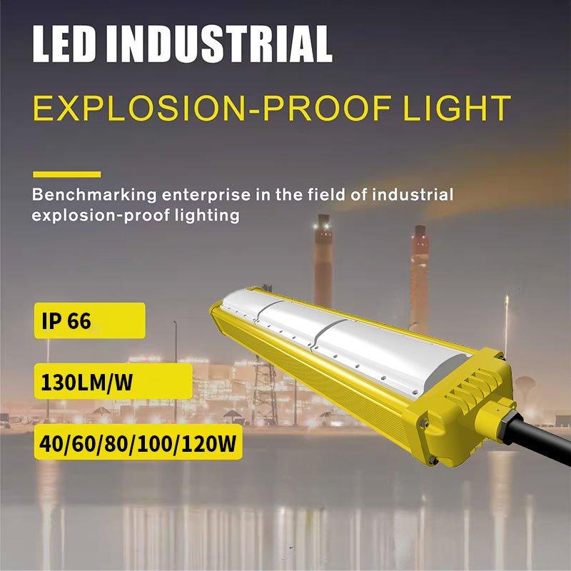 Explosion Proof Light LED Linear Light Industrial 120W Explosion Proof Linear Light with Emergency Function