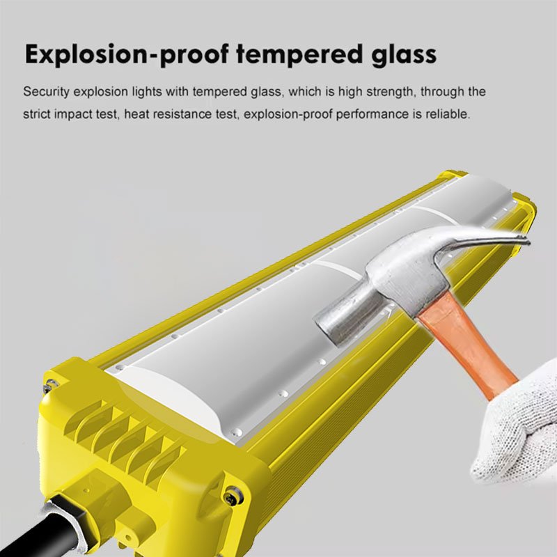Explosion Proof Light LED Linear Light Industrial 120W Explosion Proof Linear Light with Emergency Function