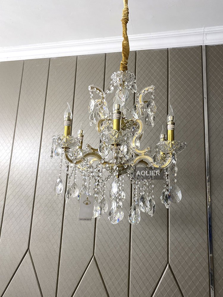 Trends Chandelier Luxury Crystal High Ceiling ,Warm Atmosphere Modern Crystal Chandeliers 2024