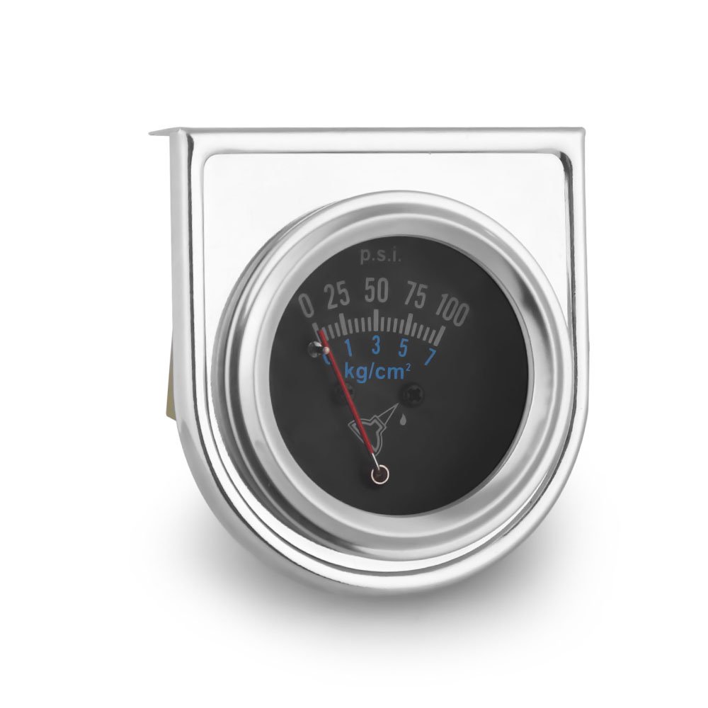2\" 52mm Mechanical Oil Press Auto Meter 0-100PSI/1-7kg/cm² Oil Pressure Gauge for Cars
