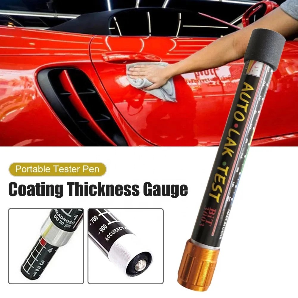 Quick Tester Paint Indicate Meter Test Tip With Magnetic Crash Coating Thickness Tester for Auto Repair Tools