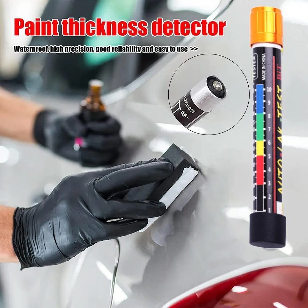 Quick Tester Paint Indicate Meter Test Tip With Magnetic Crash Coating Thickness Tester for Auto Repair Tools