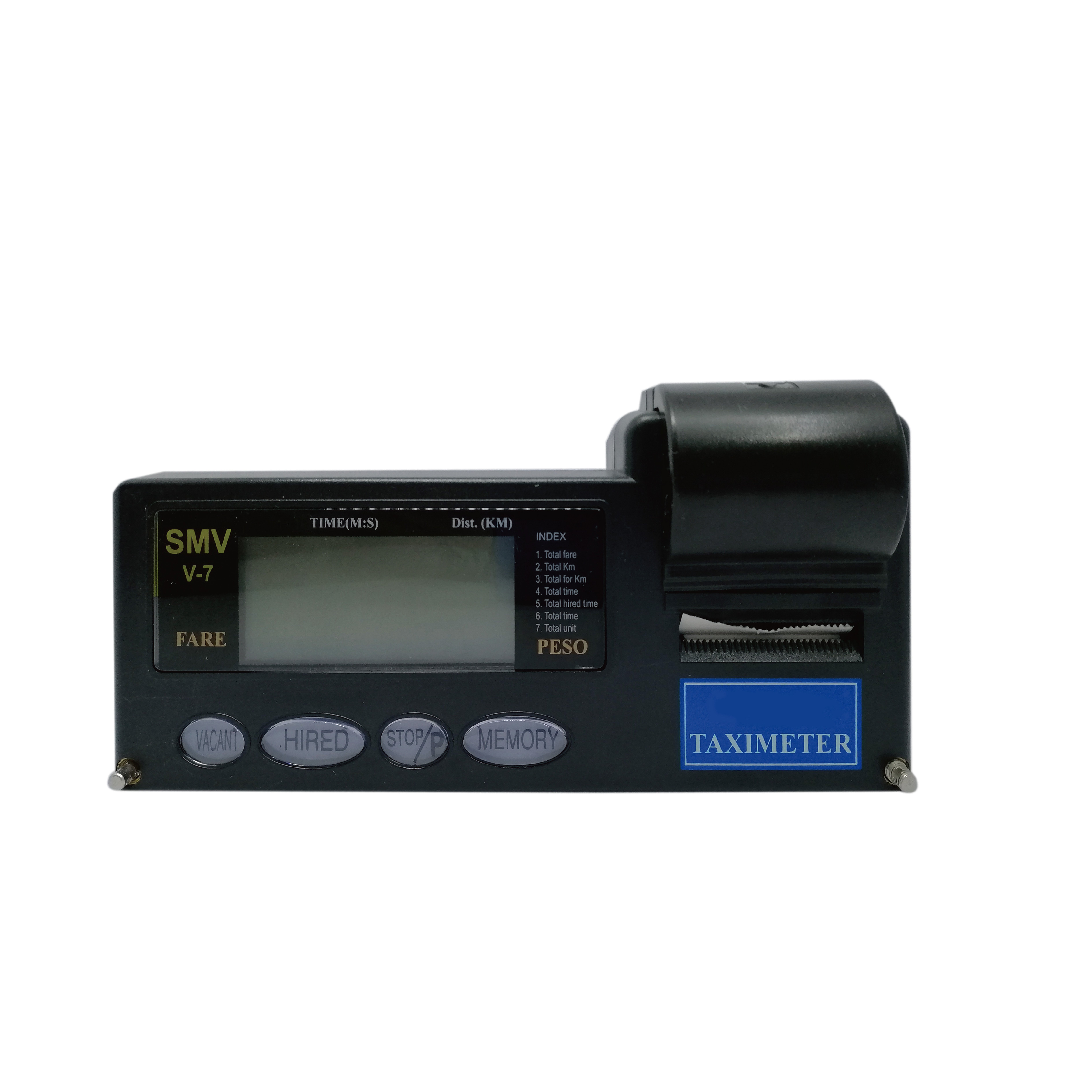 Taiwan Auto Meter New Condition Multifunction Speedometer Taximeter RPM Meter LED Compatible Toyota Other LCD for Taxi Vehicles