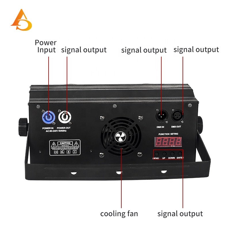 Customized Stage Lighting Two Big Eyes Cob Audience Blinder Led Disco Light for DJ Equipment