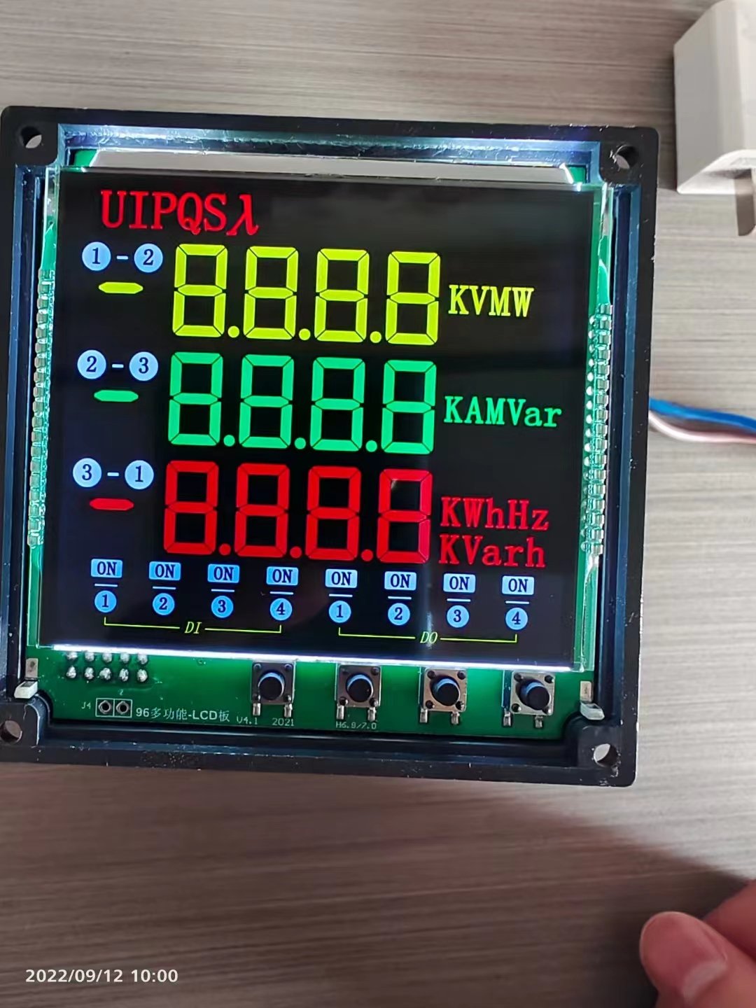 Long-Lasting Performance VA BTN Industrial Control LCD Display Power Meter For Car Usage LCD Modules