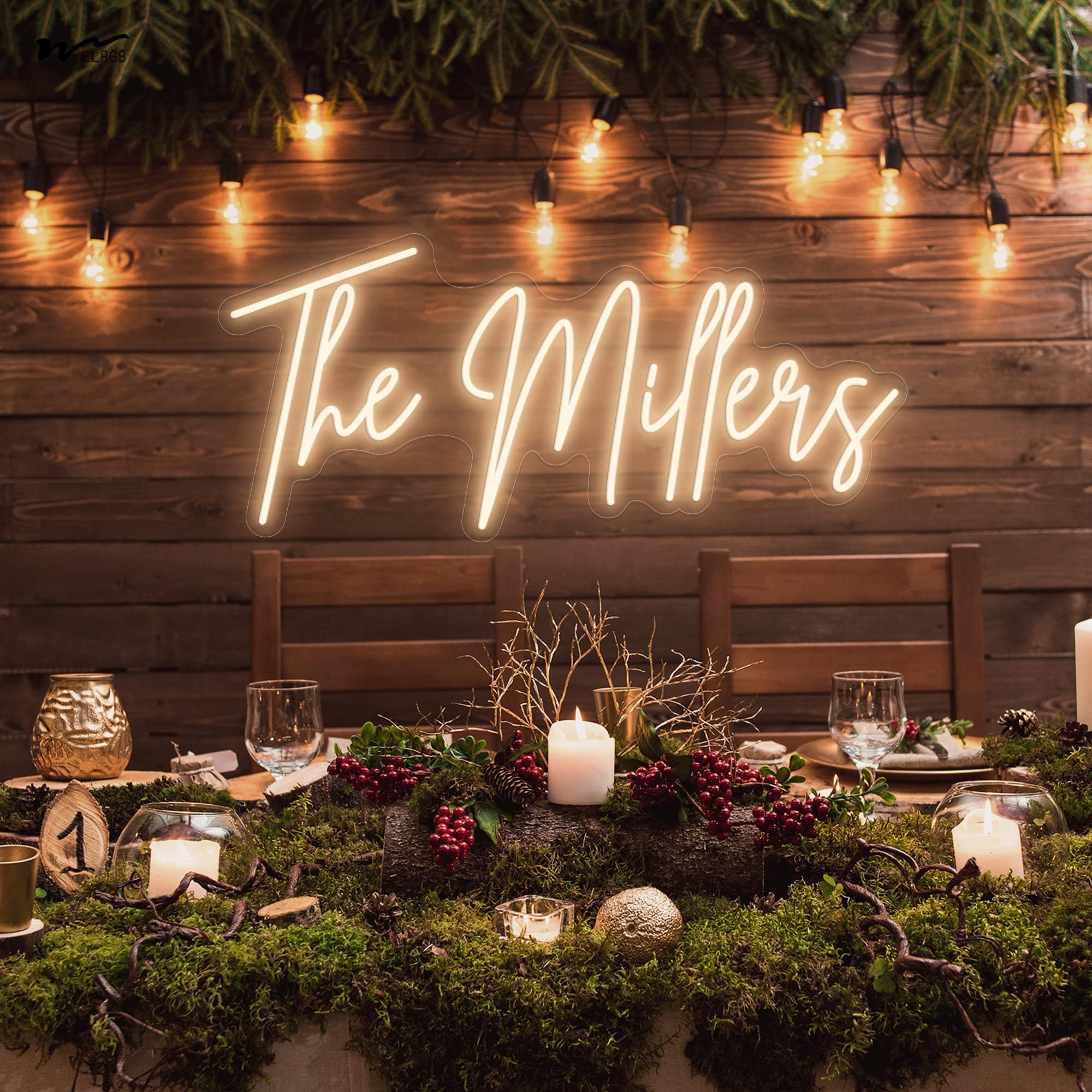 Wall Decor Led Electronic Signs Logo Custom Night Lights Personalized Large Led Neon Lights Sign