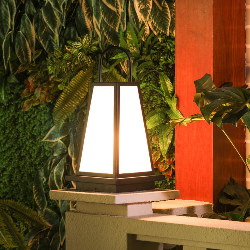 Wind Lamp Japanese Sushi Restaurant Floor Lamp Outdoor Garden Lawn Lamp Japanese Modern Garden Decorationsolar/water Proof