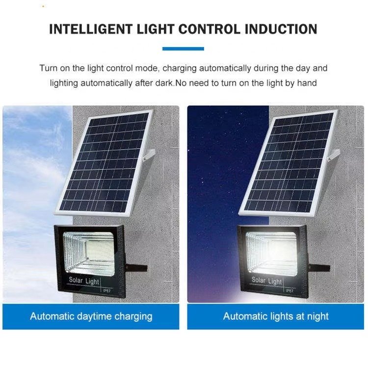 Factory Stadium Ip65 Waterproof Outdoor20W 40W 60W 100w 200w 300w 400w 500w Led Solar Flood Lights
