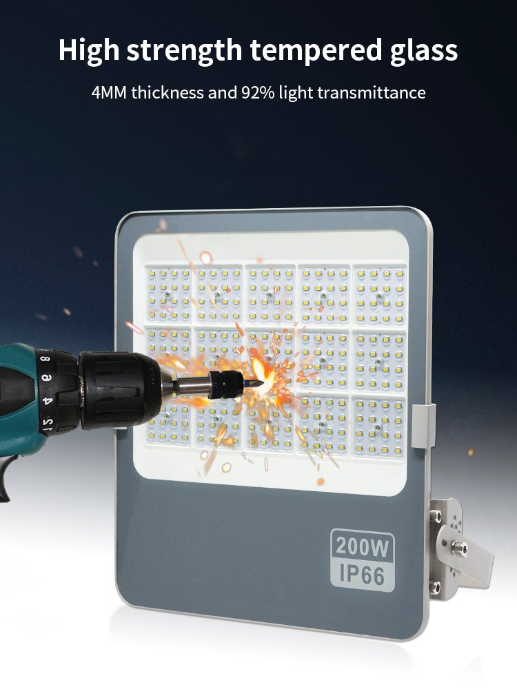 Long Beam 30W 50W 100W Led Work Flood Light Waterproof Outdoor Reflector with Thick Aluminum PCB
