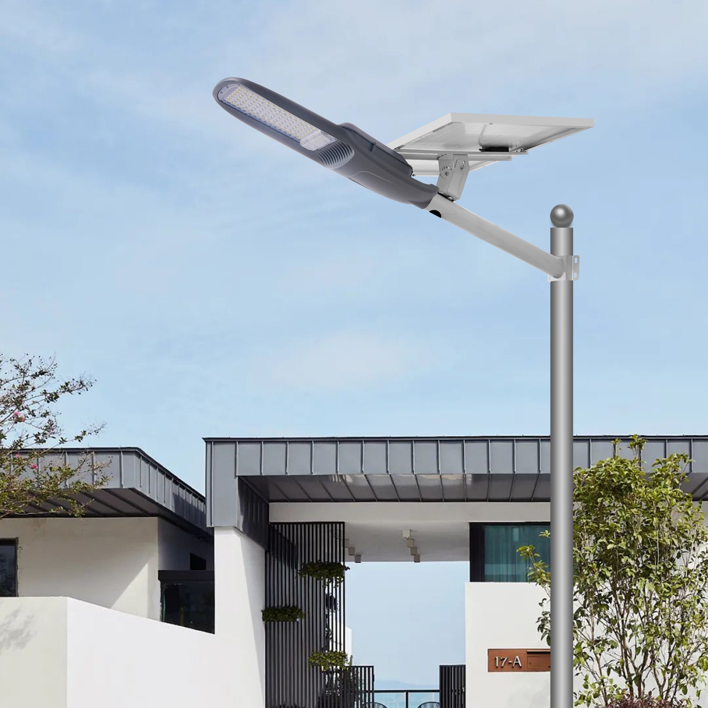 Factory Latest Version Split All in 2 Solar Street Light Solar Panel LED 300 500W 800W 1000W With New Lithium Battery for Street