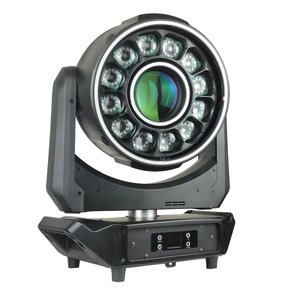 New Design 12x40W RGBW 4in1 LED Wash Beam Light 200W Led Shapy Beam Moving Head Light for for Night Concert Live Events