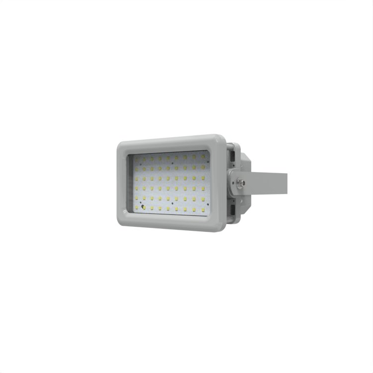 Rectangular Shape LED Explosion Proof Flood Light IP66 20W/40W/60W Hazardous Area Ex-proof Light Zone 2