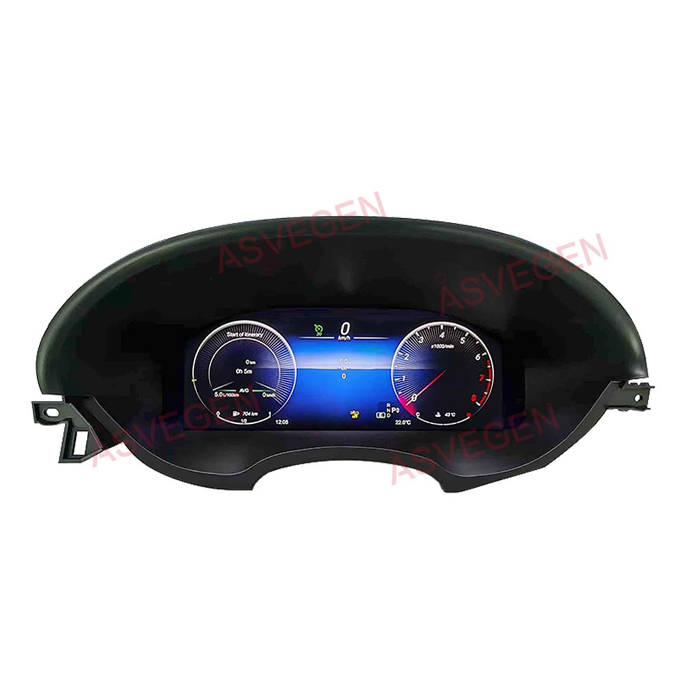 Car Digital Dashboard 12.3'' Multi-functional Cluster Auto Instrument Panel for Mercedes Benz CLS 2012-2017 LCD Panel Meter