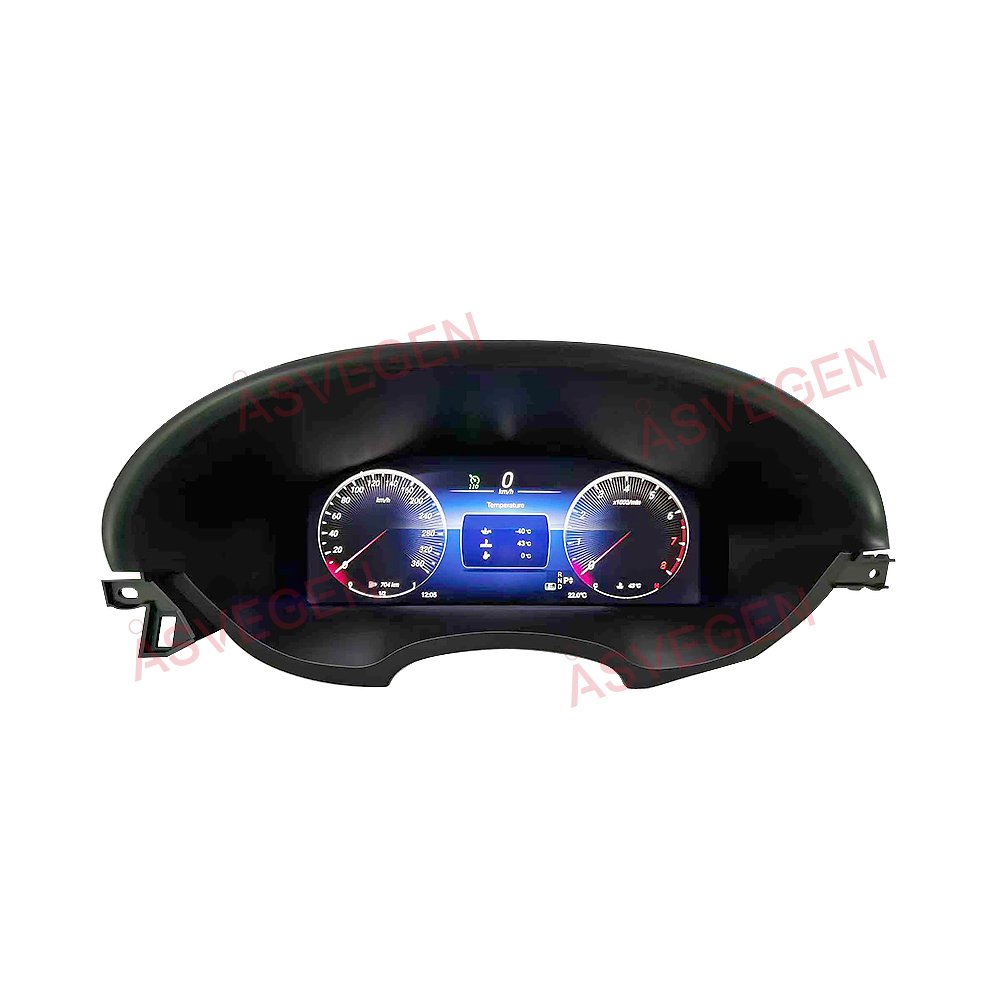 Car Digital Dashboard 12.3'' Multi-functional Cluster Auto Instrument Panel for Mercedes Benz CLS 2012-2017 LCD Panel Meter
