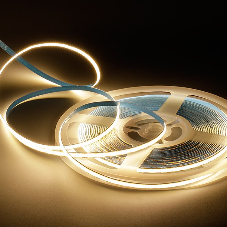 Ultra Fine 3mm Wide Cob Led Strip Flexible 12V24V High Brightness Linear Light Strip Wine Cabinet Cob Light Strip