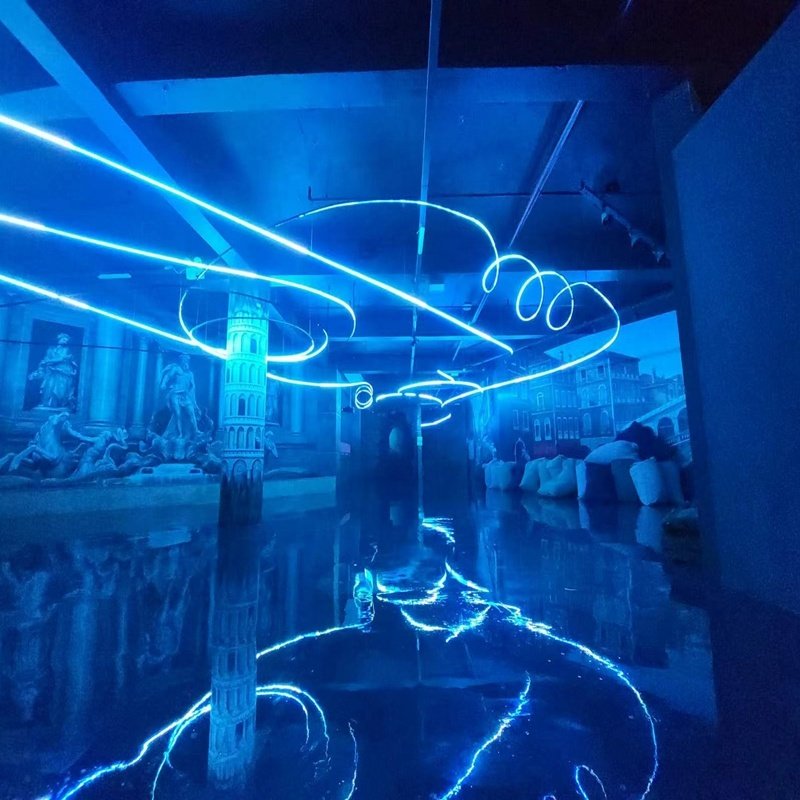 DMX LED Strip With 5050 Addressable Waterproof RGB LED Strip Light for Museum