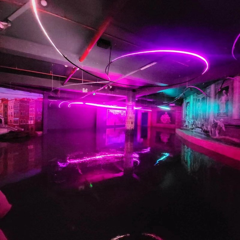DMX LED Strip With 5050 Addressable Waterproof RGB LED Strip Light for Museum