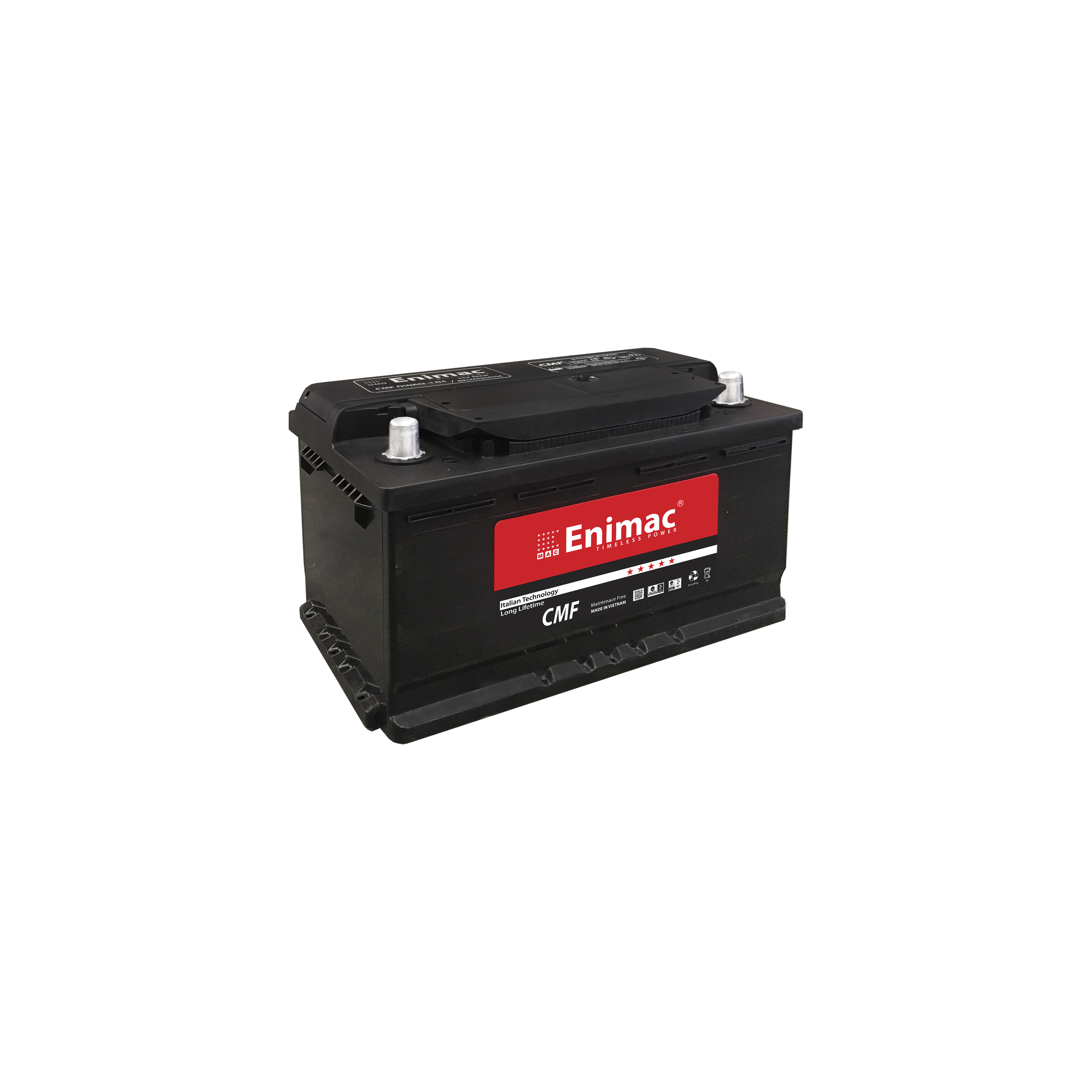 Maintenance-free Starting Battery Cars DIN 80 LN4 12V 80AH CAR BATTERY MADE in VIETNAM