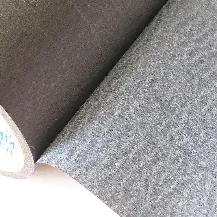 White Black Crepe Paper Tape Easy Tear Rubber Adhesive Single Sided for Handmade DIY Masking Art & Writable Crepe Paper Tape