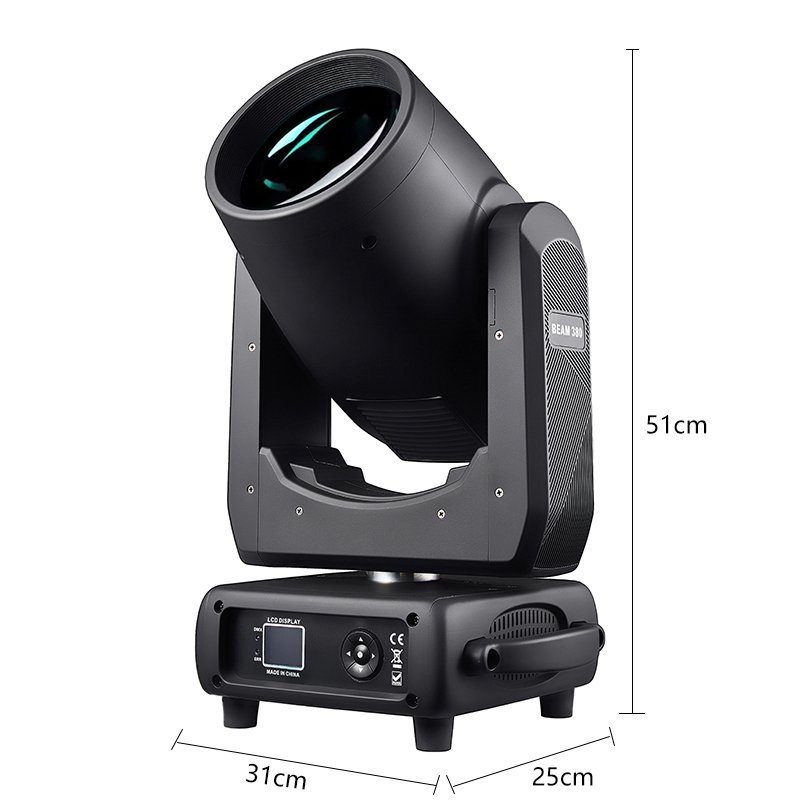 Lighting Fixture 380W 20R Rainbow Effect 3D Beam Moving Head Sharpy Light Beam 380W Stage Moving Light