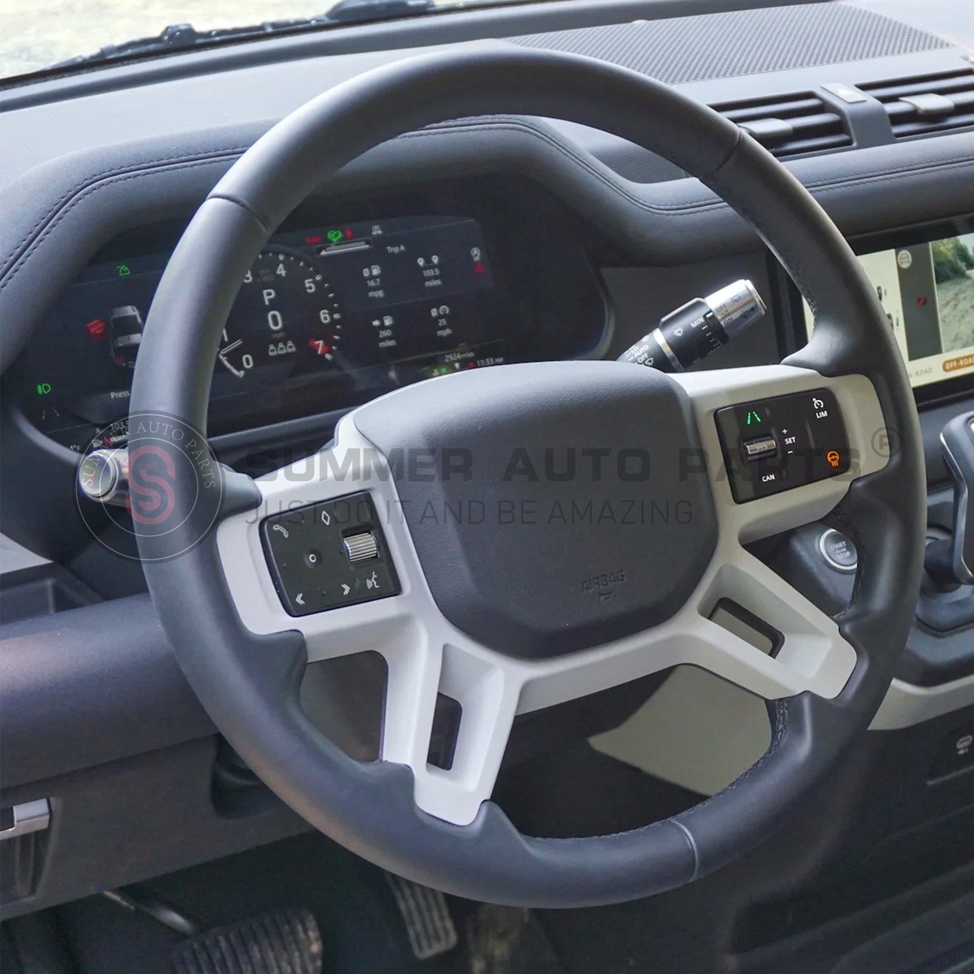 Car Auto Speedometer Panel Electric Led Display Instrument Cluster Digital Dashboard for Land Rover Defender 110 Dashboard