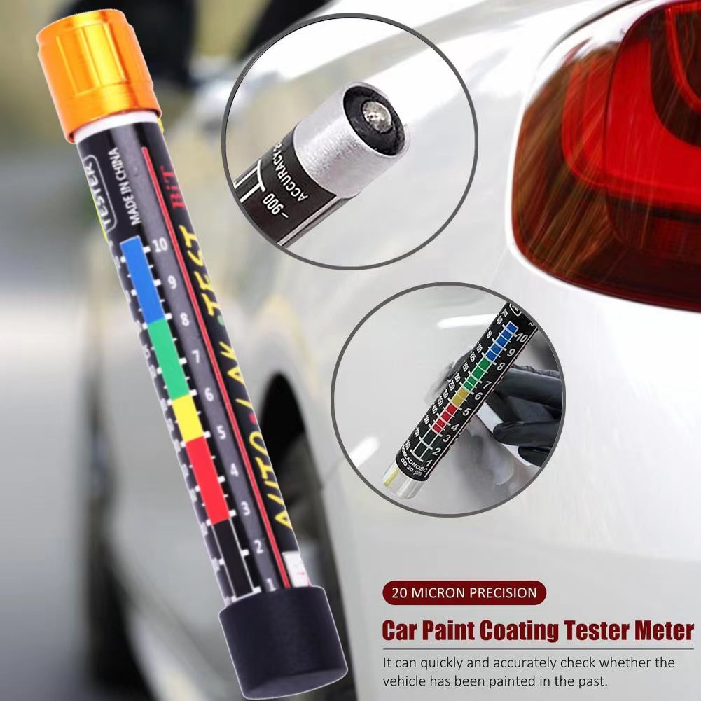 Quick Tester Paint Indicate Meter Test Tip With Magnetic Crash Coating Thickness Tester for Auto Repair Tools