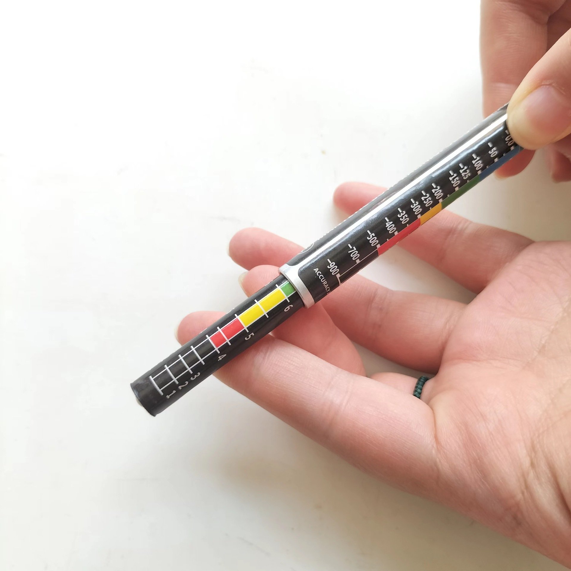 Quick Tester Paint Indicate Meter Test Tip With Magnetic Crash Coating Thickness Tester for Auto Repair Tools