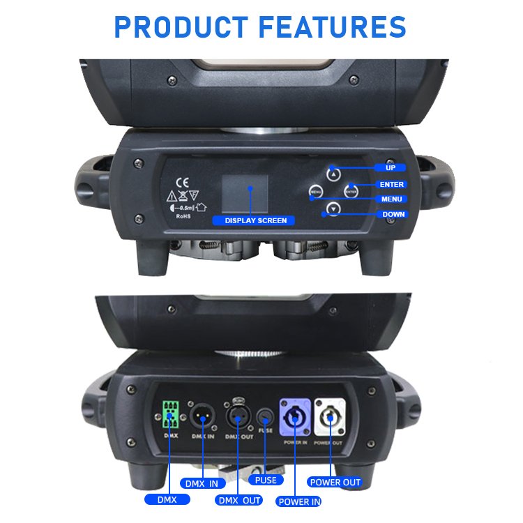 Professional Beam Stage Light Beam 20R Moving Stage Light for Event Party Stage Wedding Light Equipment