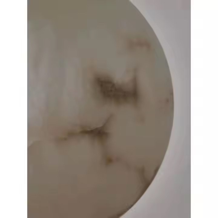 Nordic S Shape Ball Pendant Light Brass Pendant Light for Indoor Bedroom Living Room Marble Ball Copper Alabaster Chandelier