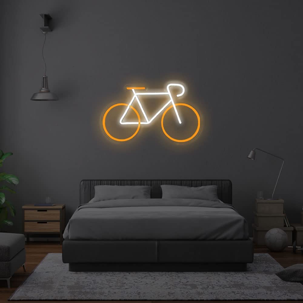 Bicycle Neon Lights for Wall Decor Neon Signs for Bedroom Neon Wall Sign