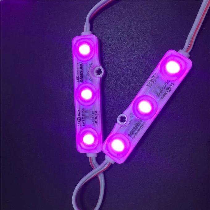 Advertise LED Module Lights 12V IP68 5730 5630 AC UV Injection Lens Sign Light Design