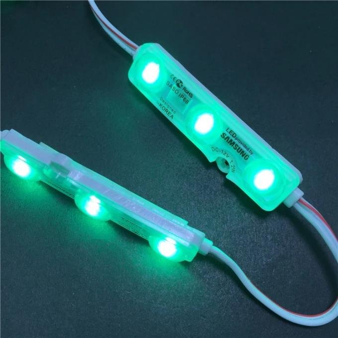 Advertise LED Module Lights 12V IP68 5730 5630 AC UV Injection Lens Sign Light Design