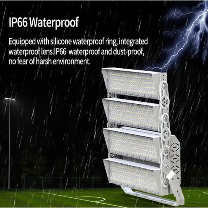Outdoor Waterproof Led Ip66 Floodlight 200w 1200 Watt LED Stadium Lights Football Stadium Tennis Court Light
