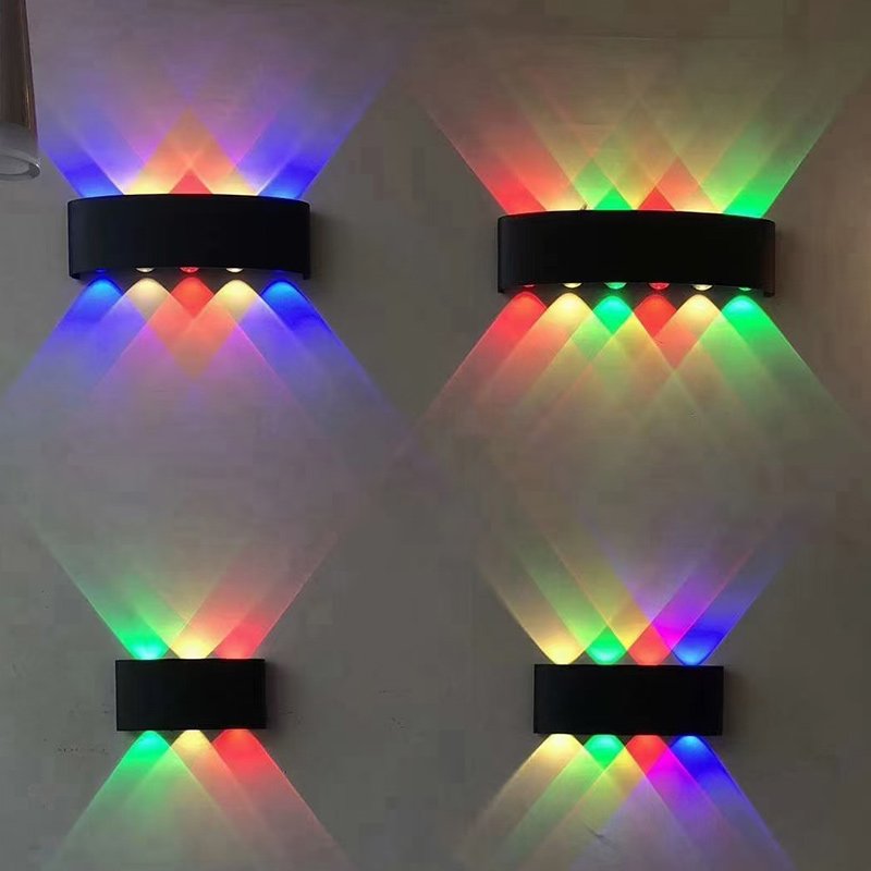 High Quality Outdoor up Down Lighting Wall Mounted Outdoor Led Wall Light Aluminum Body Decorative Outdoor Wall Lamps for Home