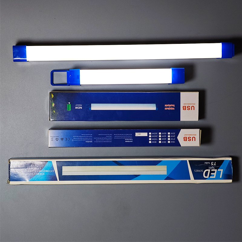 Multifunctional Emergency Light Tube T5 Three-speed Adjustable Charging Emergency Stick 20w 40w 60w Led Tube