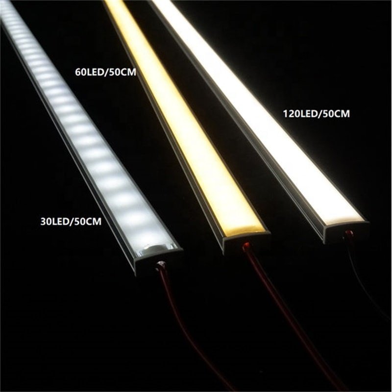 9W DC12V LED Cabinet Light 20-Inch Modern Wardrobe with Downward Decorative Light Bar for Shelves Cabinets Display Cabinets