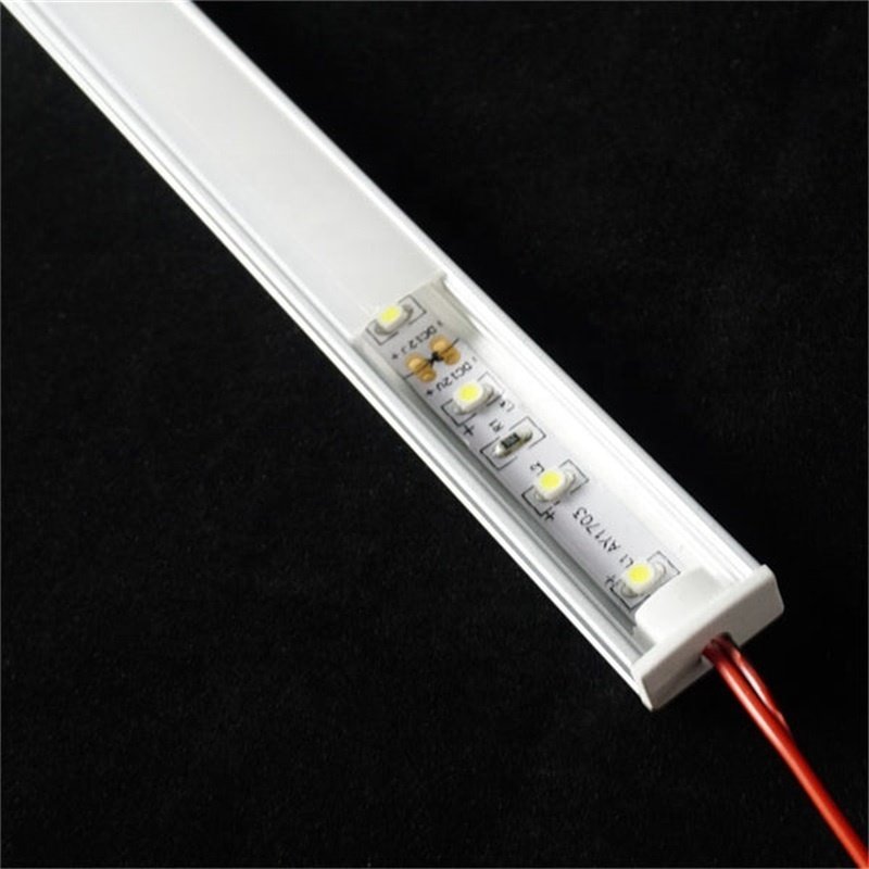 9W DC12V LED Cabinet Light 20-Inch Modern Wardrobe with Downward Decorative Light Bar for Shelves Cabinets Display Cabinets