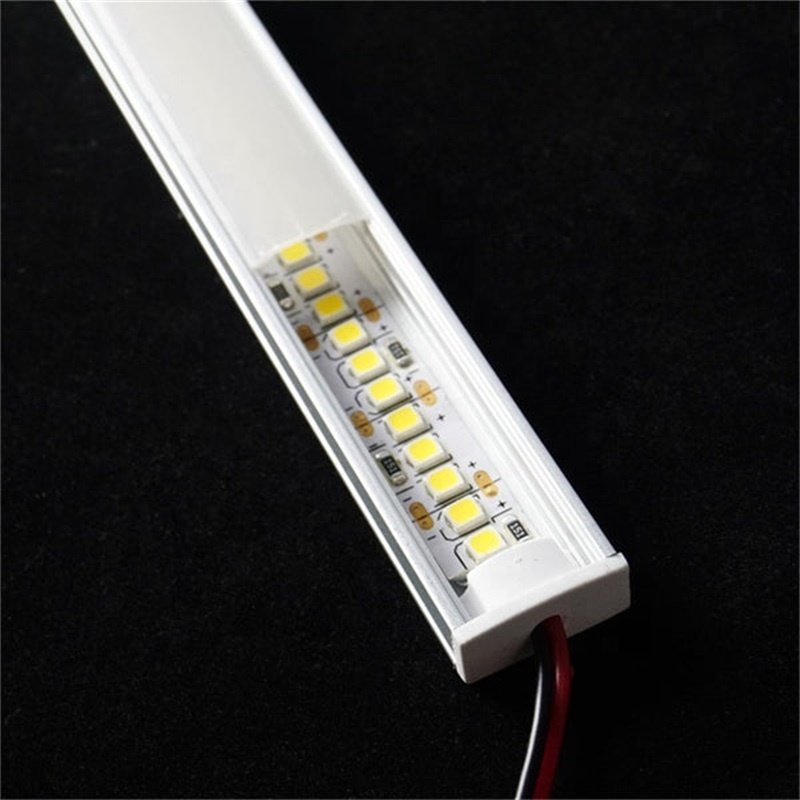 9W DC12V LED Cabinet Light 20-Inch Modern Wardrobe with Downward Decorative Light Bar for Shelves Cabinets Display Cabinets