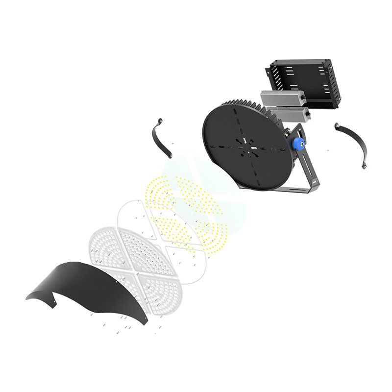 Factory Hot Sale Football Field Lights High Mast Light 500W 1000W Led Flood Stadium Sports Light