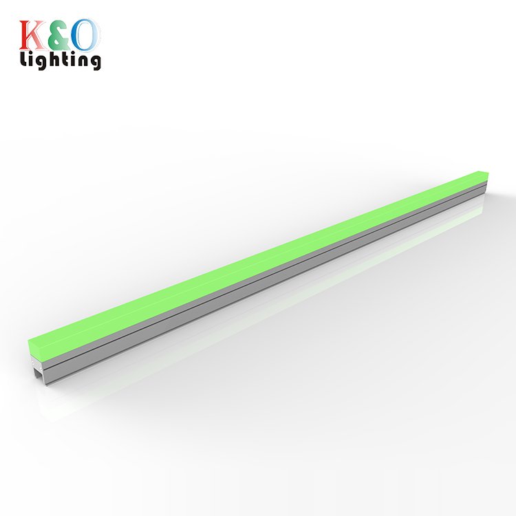 12w Ip65 Outdoor Linear Light Recessed Linkable Led Linear Tube Light RGB