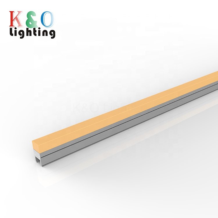 12w Ip65 Outdoor Linear Light Recessed Linkable Led Linear Tube Light RGB