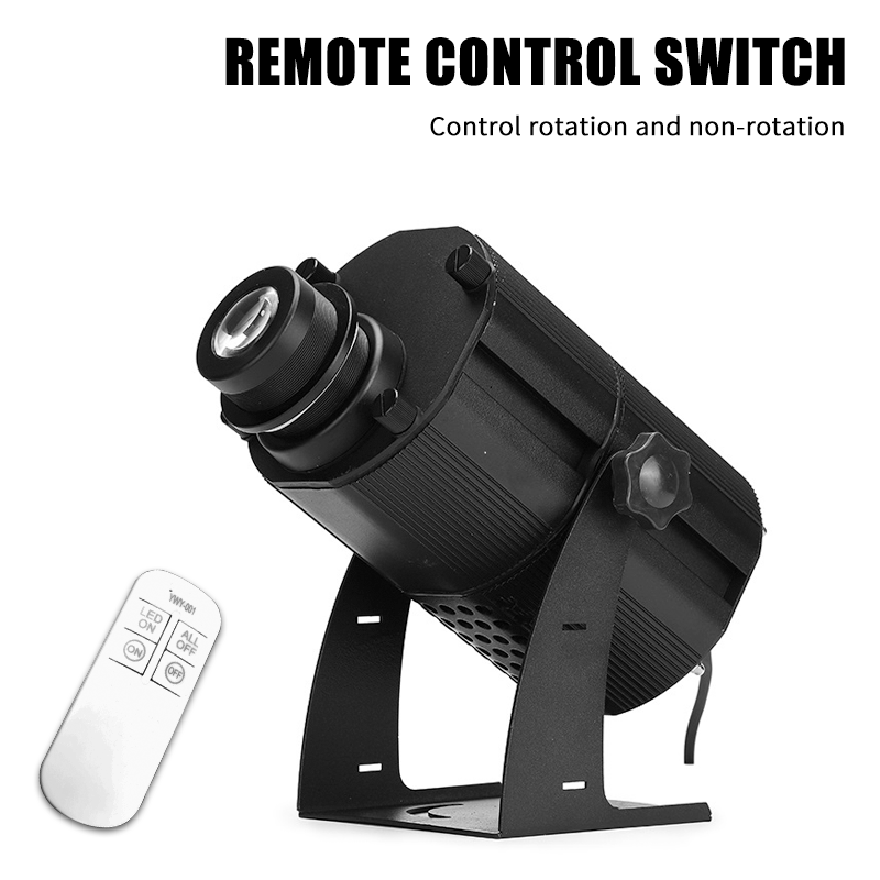 Factory Wholesale 80W Four Lenses Switching Logo Projector Light Outdoor Waterproofing Advertising Lights