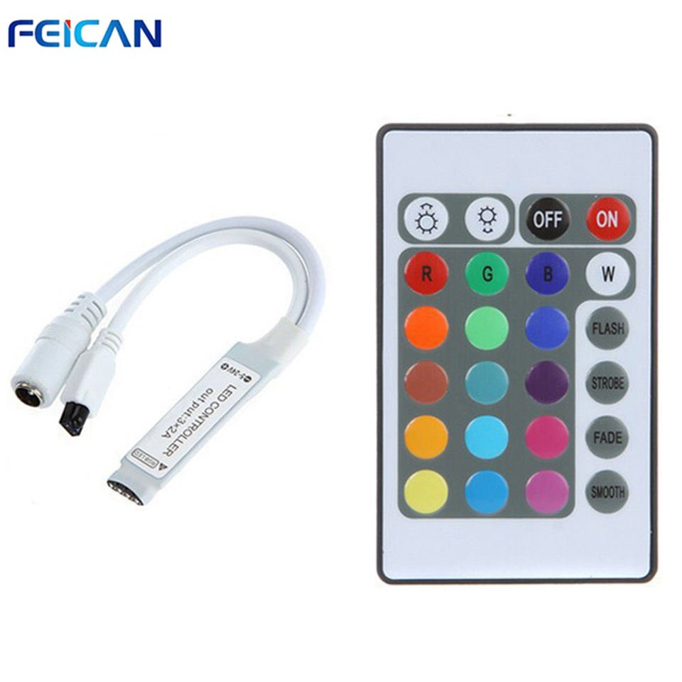 IR RGB LED Controller for SMD5050 2835 RGB Strip RGB Receiver Controller DC12V DC24V Controller