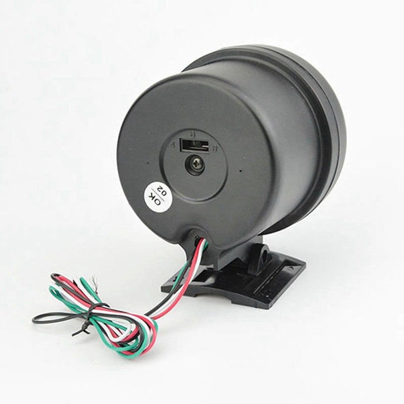 C0405 3.75Inch Universal Car Tachometer Tacho Gauge Meter LED Shift Light 0-8000 RPM