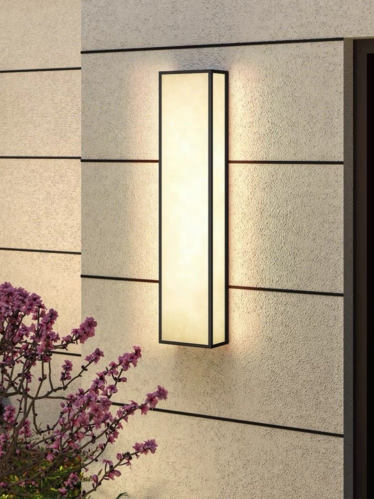 Modern Minimalist Wall Lamp Outdoor Waterproof Garden Staircase Entrance Door Villa Terrace Courtyard Balcony Wall Lamp