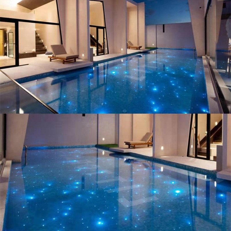 Sky Starry Swimming Pool Fiber Optic Lights LED for Starlight Decoration with Pool Accessories