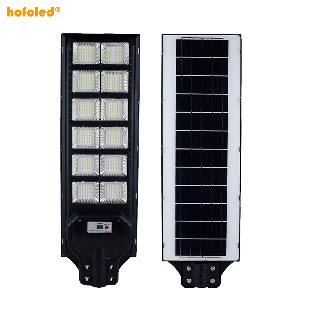 IP65 Waterproof Outdoor Garden Lamp Warm White Solar Powered Dusk to Dawn LED Solar Street Light